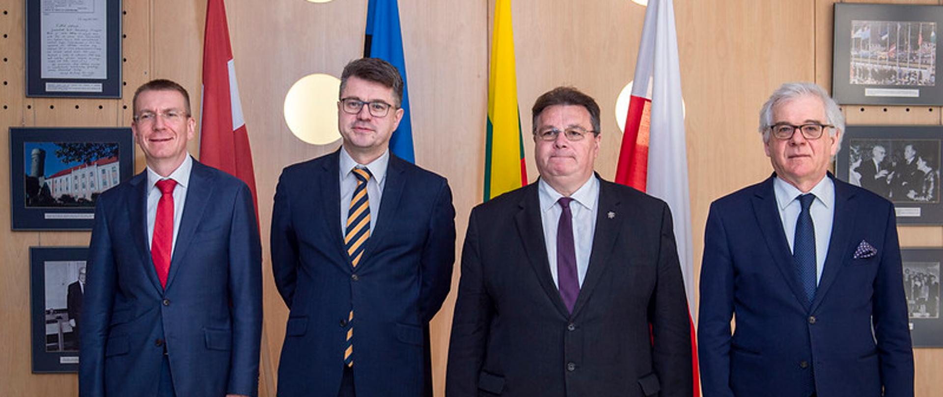 Spotkanie ministrów sz Polski, Litwy, Łotwy i Estonii w Tallinnie 2 czerwca