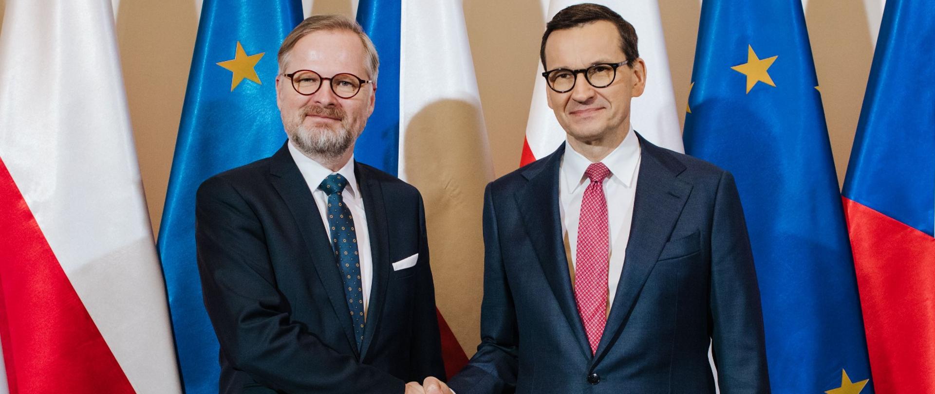 Meeting between Prime Minister Mateusz Morawiecki and the Czech Prime ...