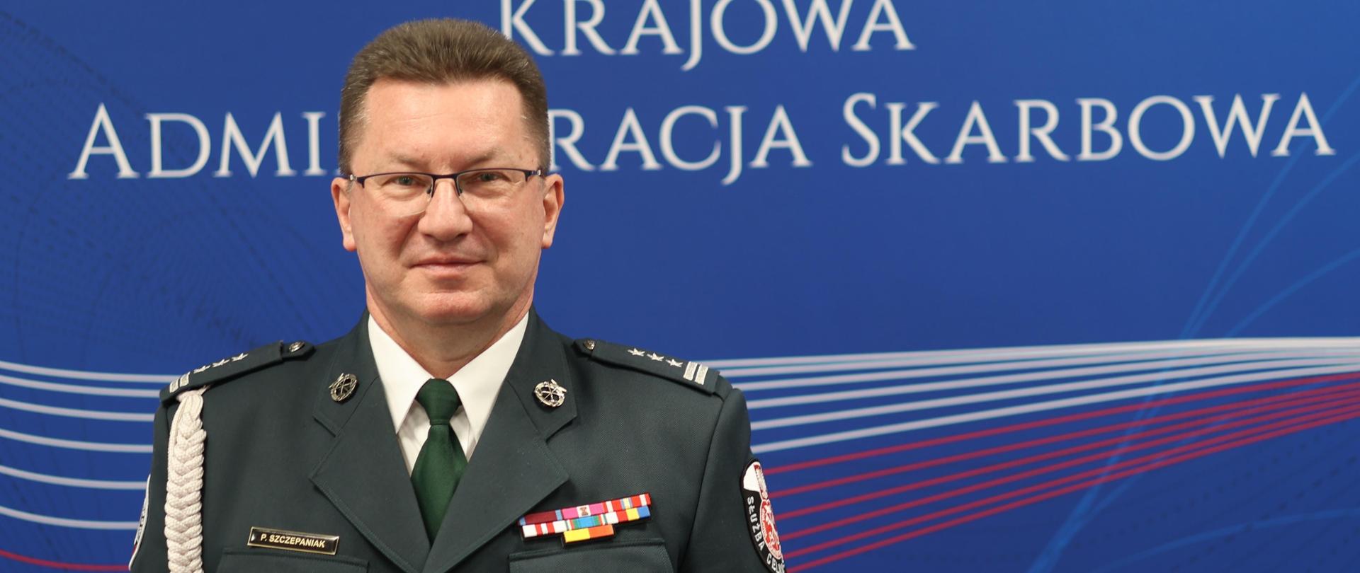 Dyrektor Izby Administracji Skarbowej w Białymstoku insp. Piotr Szczepaniak