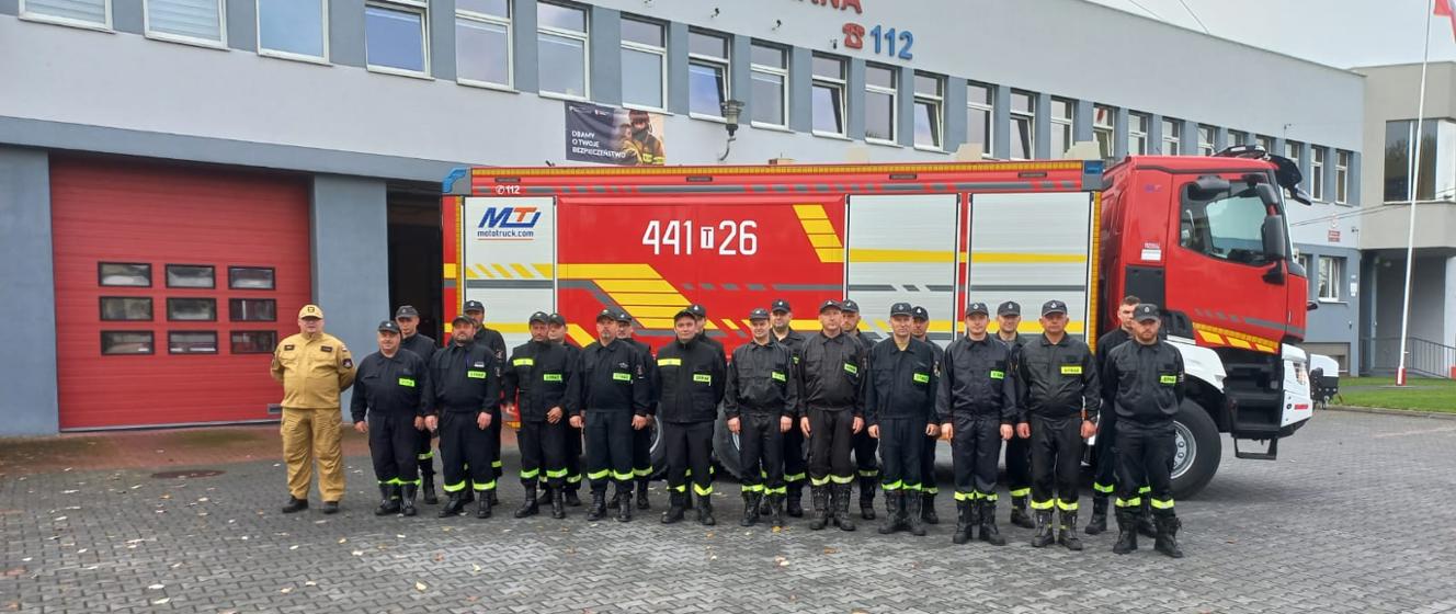 Zakończenie szkolenia naczelników OSP z terenu powiatu opatowskiego