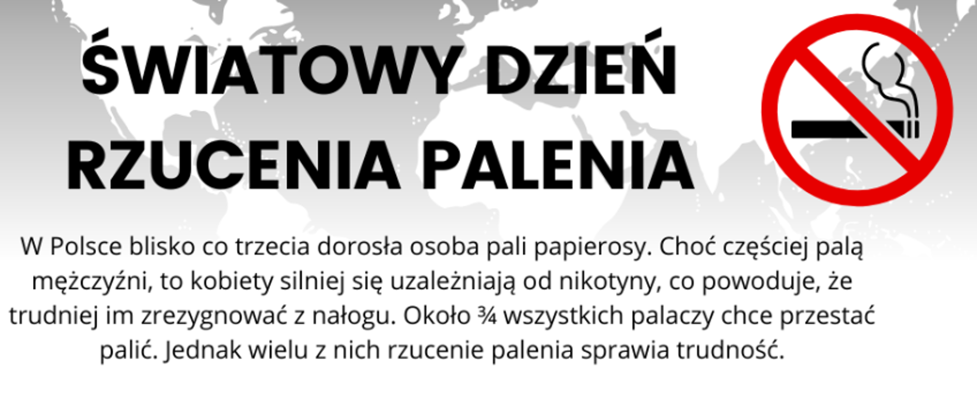 Światowy Dzień Rzucania Palenia Tytoniu