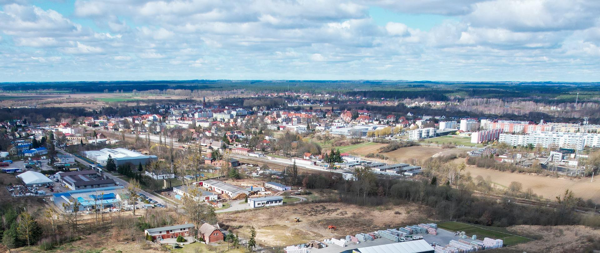 Widok na Złocieniec