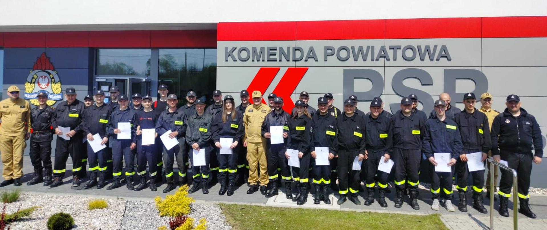 Zakończenie Szkolenia podstawowego strażaka ratownika OSP