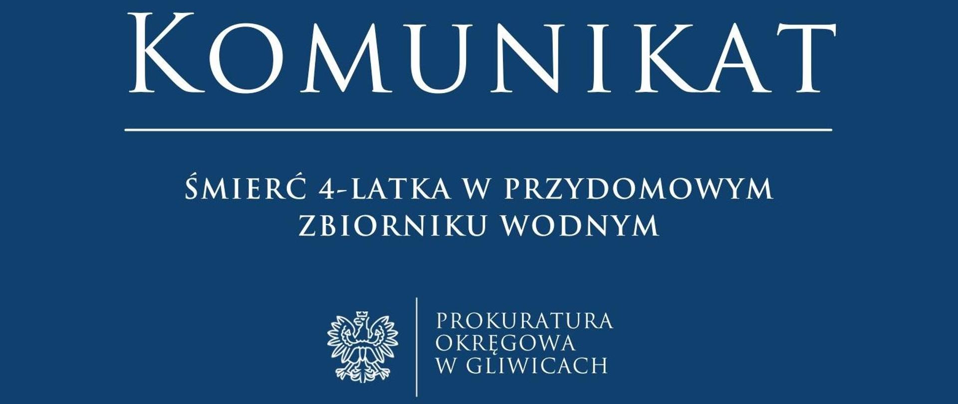 Śmierć 4-latka w przydomowym zbiorniku wodnym