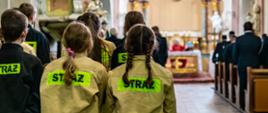 Uroczysta eucharystia w intencji strażaków jednostki OSP w Gościęcinie