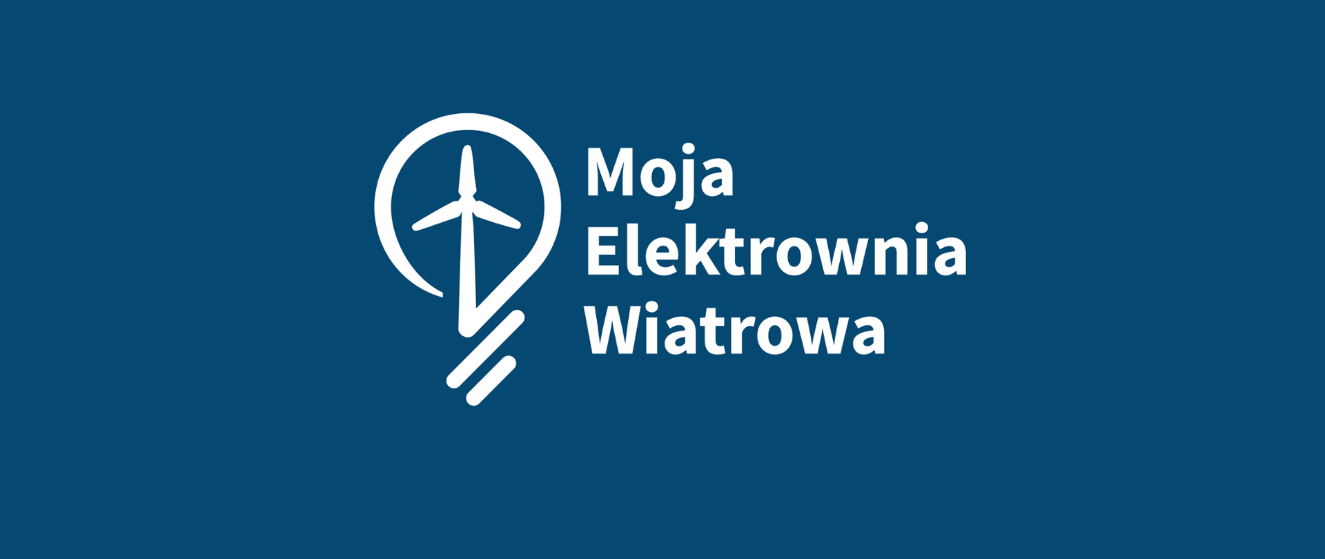 Logotyp programu Moja Elektrownia Wiatrowa