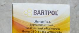 Propollen plus, suplement diety - Kolorowe opakowanie z tyłu z firmy Bartpol