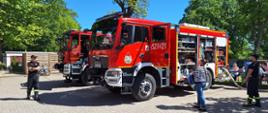 SP3 Olecko samochód ratowniczo gaśniczy strażacy
