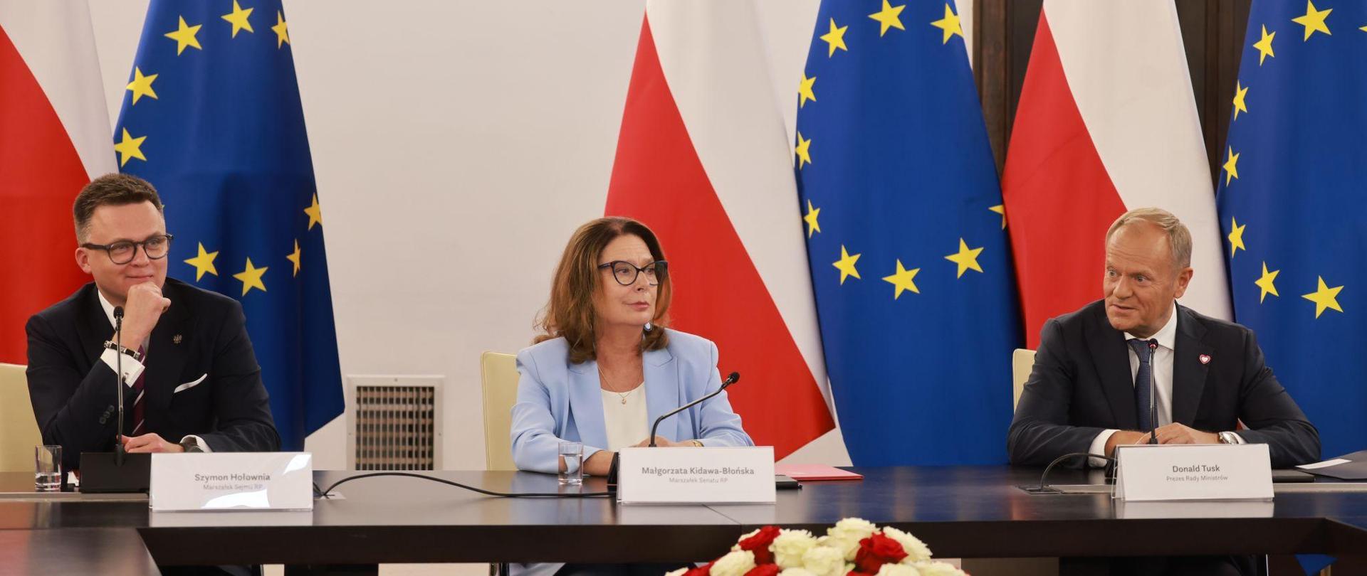 Prime Minister Donald Tusk in the Senate