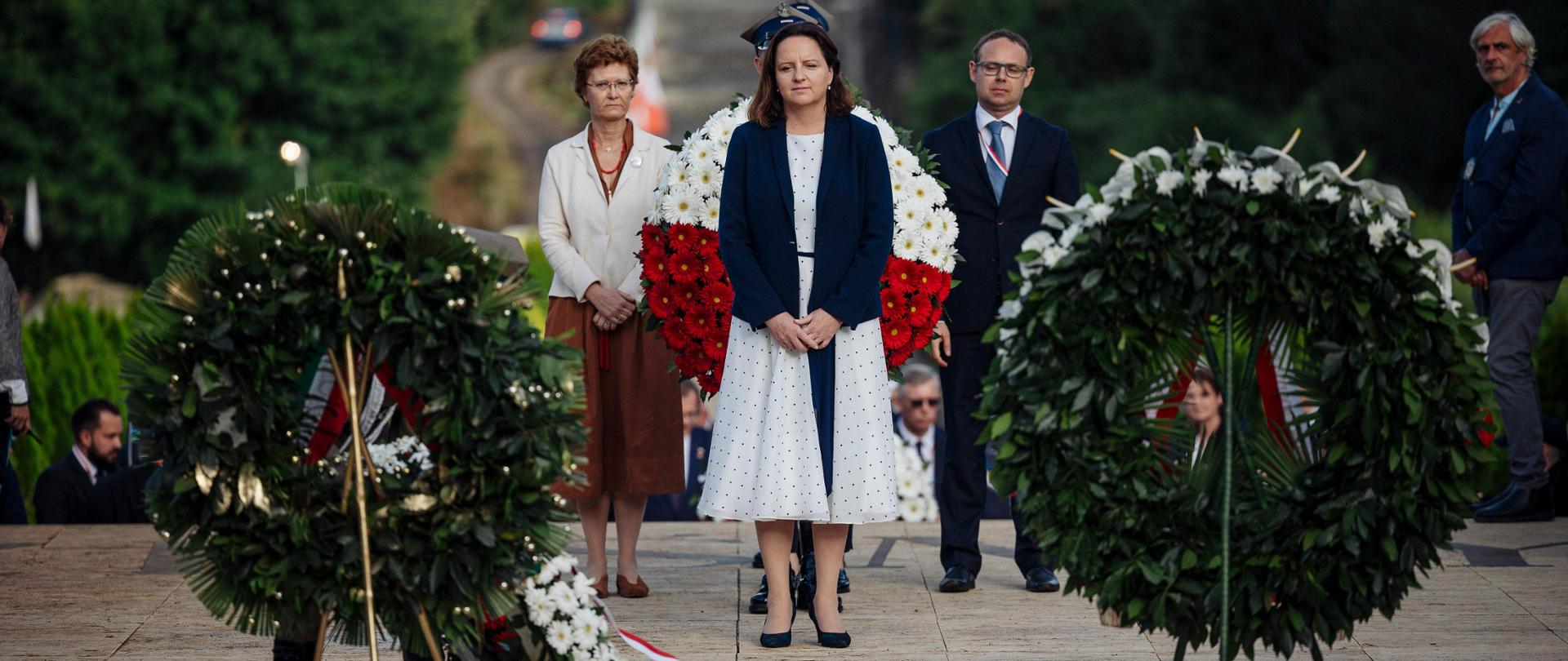 Ceremonies marking the 80th anniversary of the Battle of Monte Cassino with the participation of Undersecretary of State Anna Radwan-Röhrenschef.