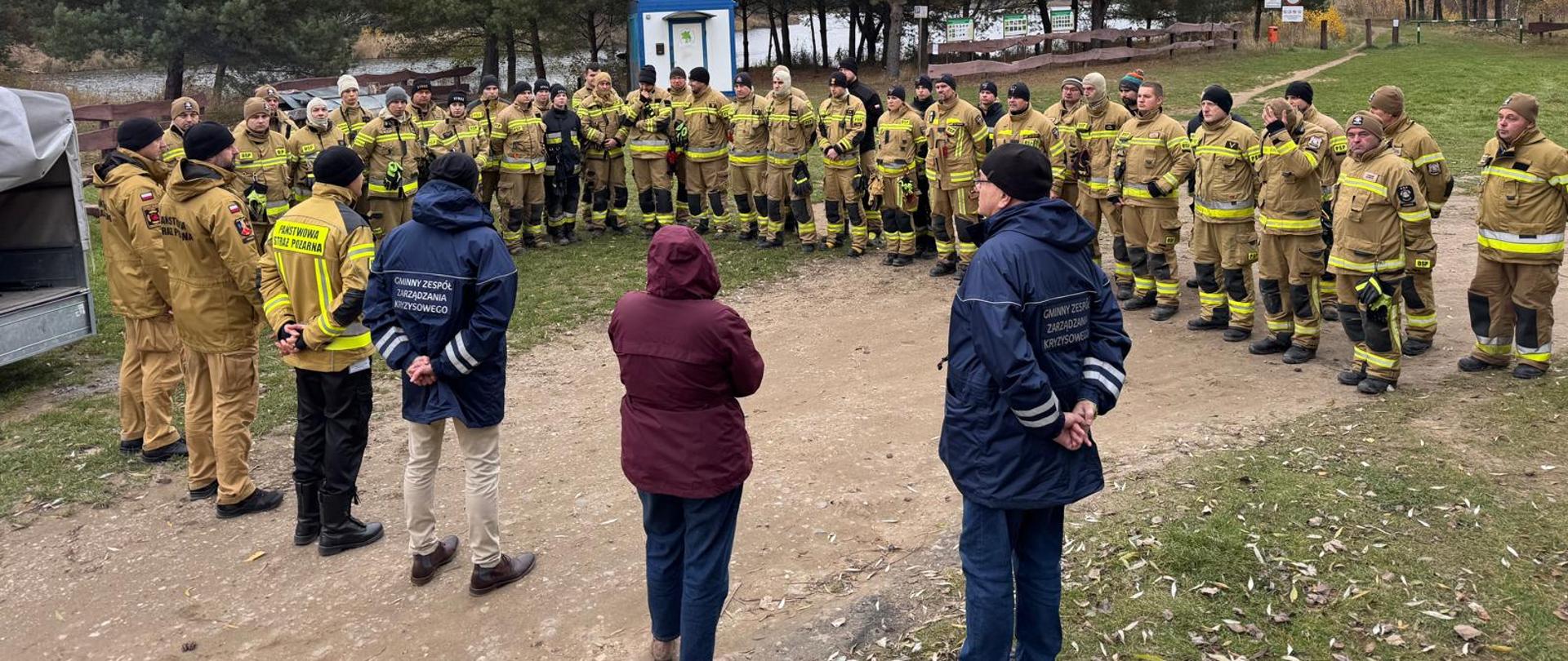 Zbiórka w miejscu ćwiczeń