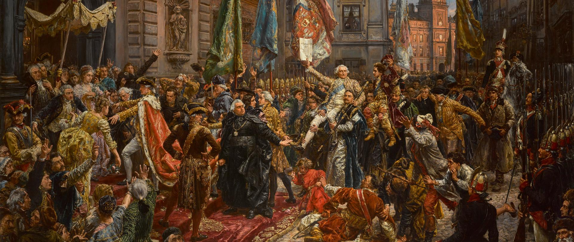 Konstytucja 3 maja, Zamek Królewski w Warszawie, fot. A. Ring, L. Sandzewicz.