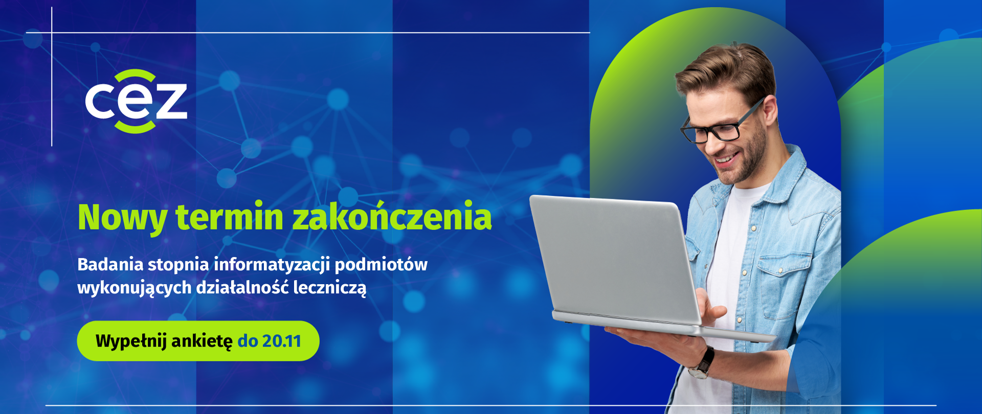 Wydłużenie terminu VIII edycji Badania stopnia informatyzacji podmiotów wykonujących działalność leczniczą
