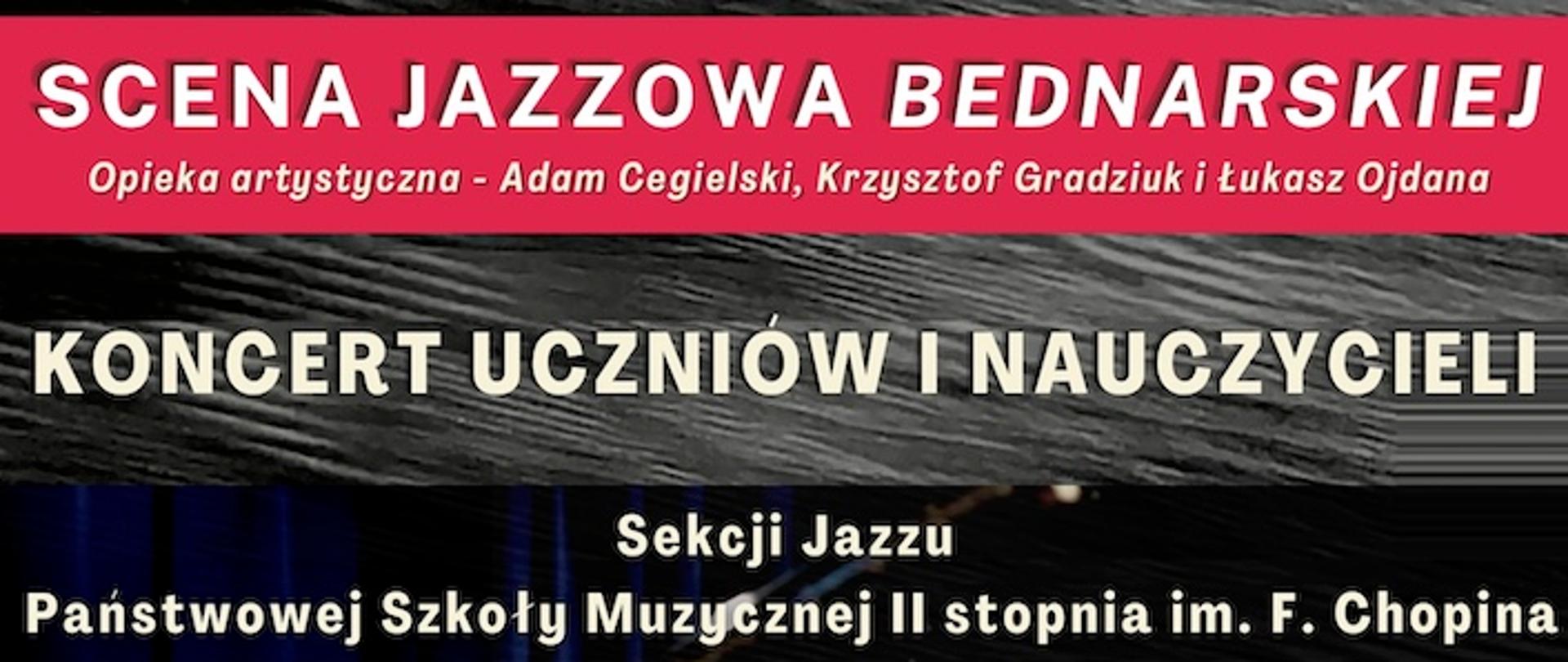 Afisz - 10.10.2024 - koncert 'Scena Jazzowa Bednarskiej'