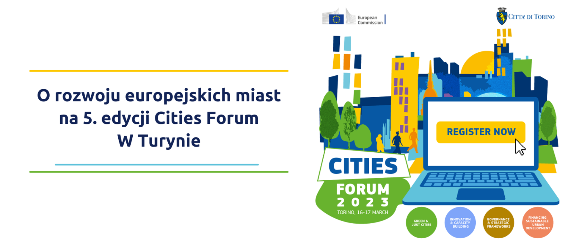 O rozwoju europejskich miast na 5. edycji Cities Forum 