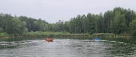 Akcja Bezpieczne Wakacje na kąpielisku Krubin