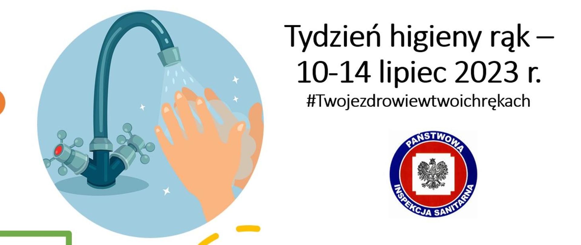 Tydzień higieny rąk 10-14 lipiec 2023