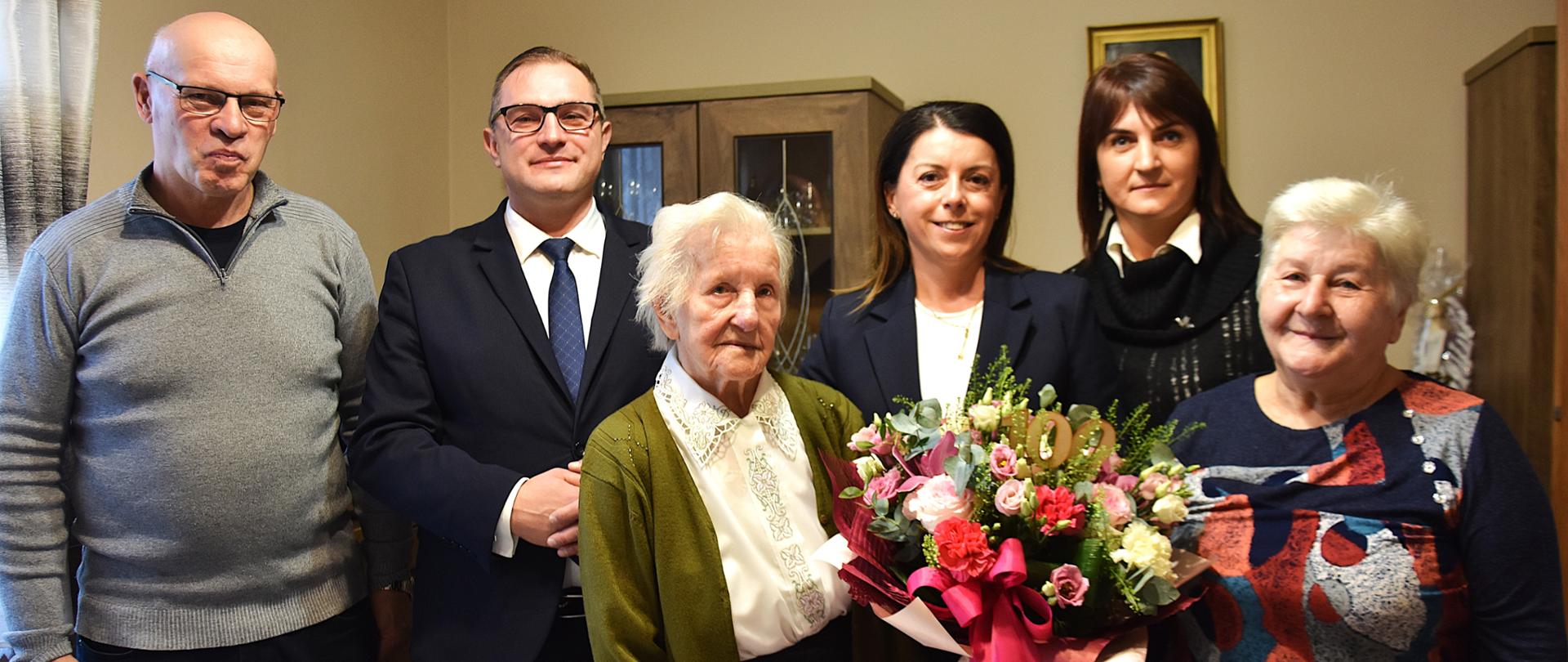 100. urodziny Pani Marianny Chojnackiej ze Skaryszewa