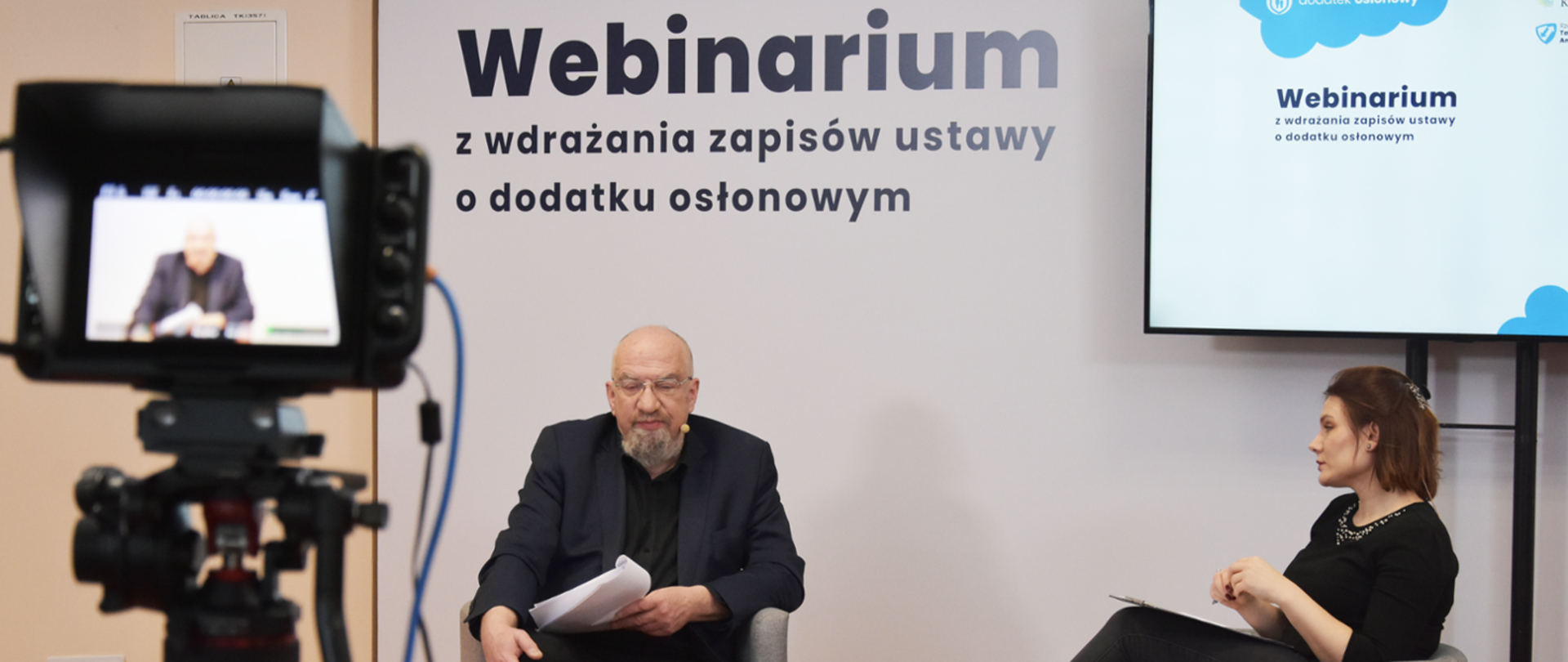 Webinaria z wdrażania zapisów ustawy o dodatku osłonowym dla gmin