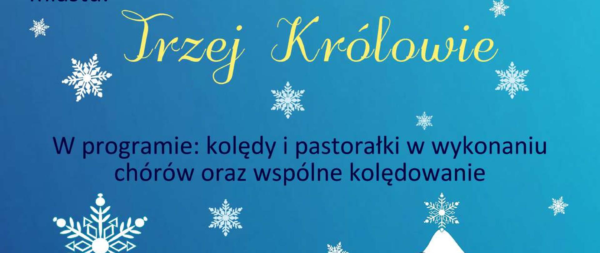 PSM I i II st. im. Zygmunta Noskowskiego zaprasza na koncert z cyklu Państwowa Szkoła Muzyczna swojemu miastu: Trzej Królowie;6 stycznia 2025, godz. 18.00 Kościół pw. NNMP (Fara)