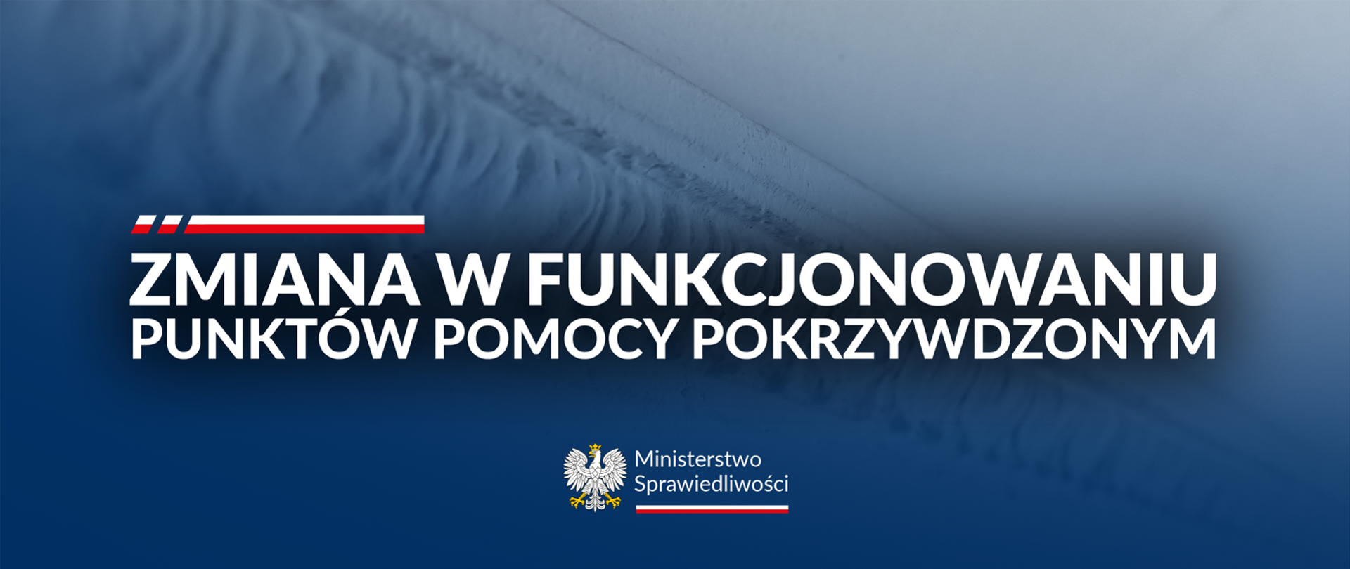 Zmiana w funkcjonowaniu punktów pomocy pokrzywdzonym