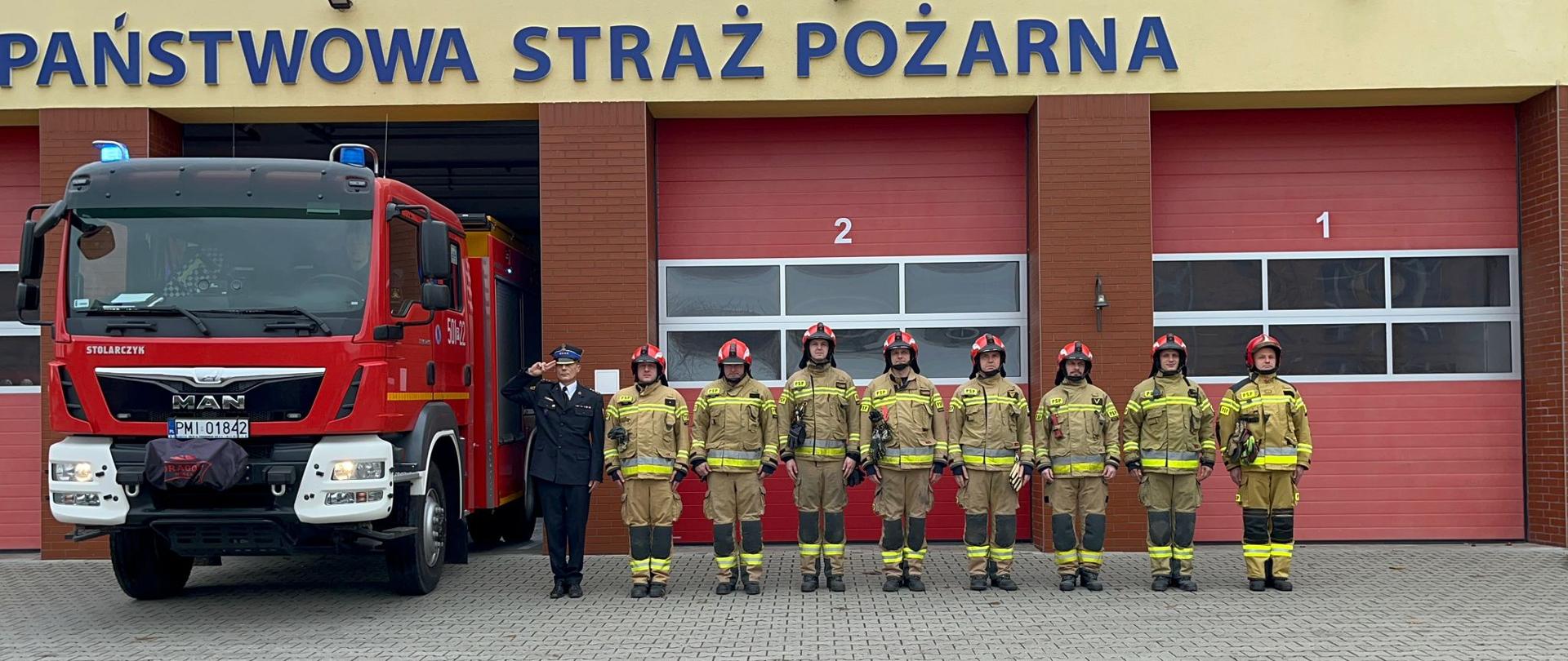 Hołd dla zmarłego policjanta