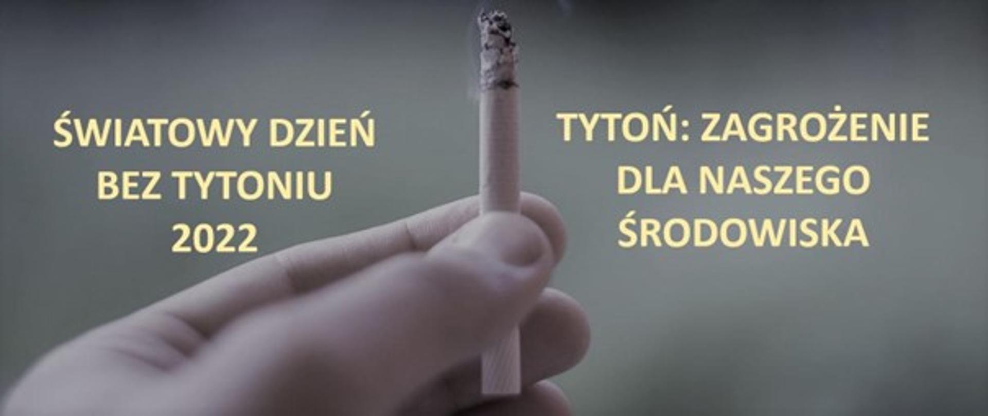 31 Maja Światowy Dzień Bez Tytoniu