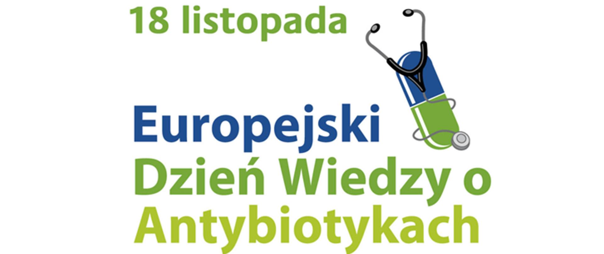 18 listopada Europejski Dzień Wiedzy o Antybiotykach