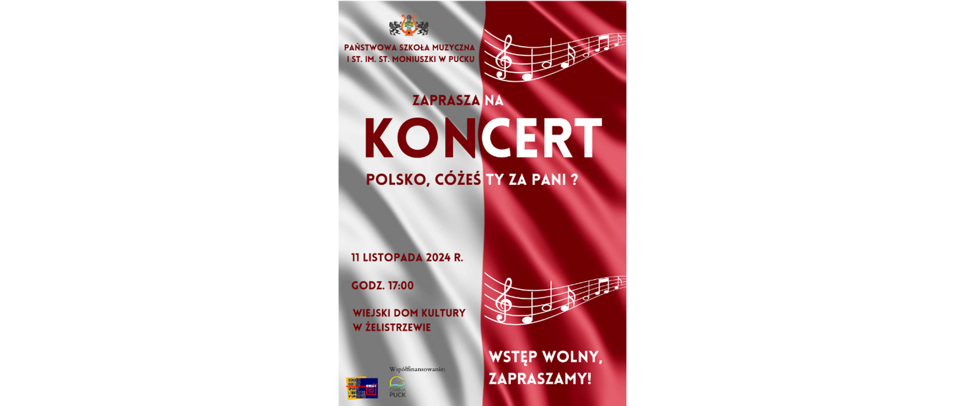 KONCERT PIEŚNI PATRIOTYCZNYCH 