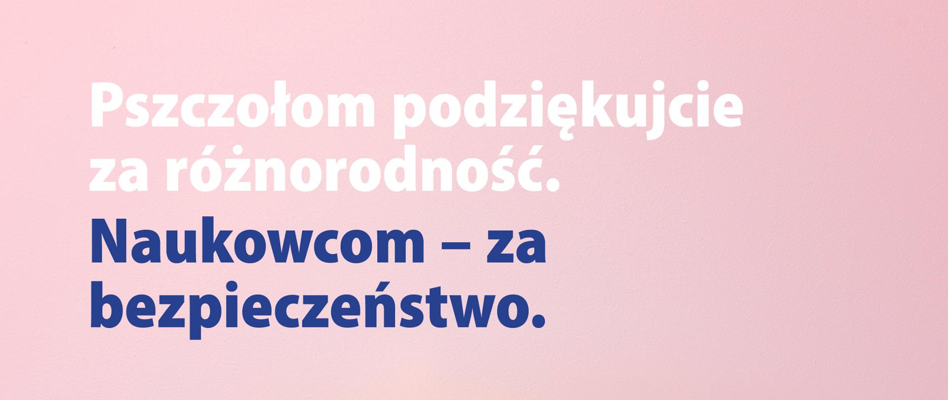 Nauka jest ważna dla bezpieczeństwa żywności