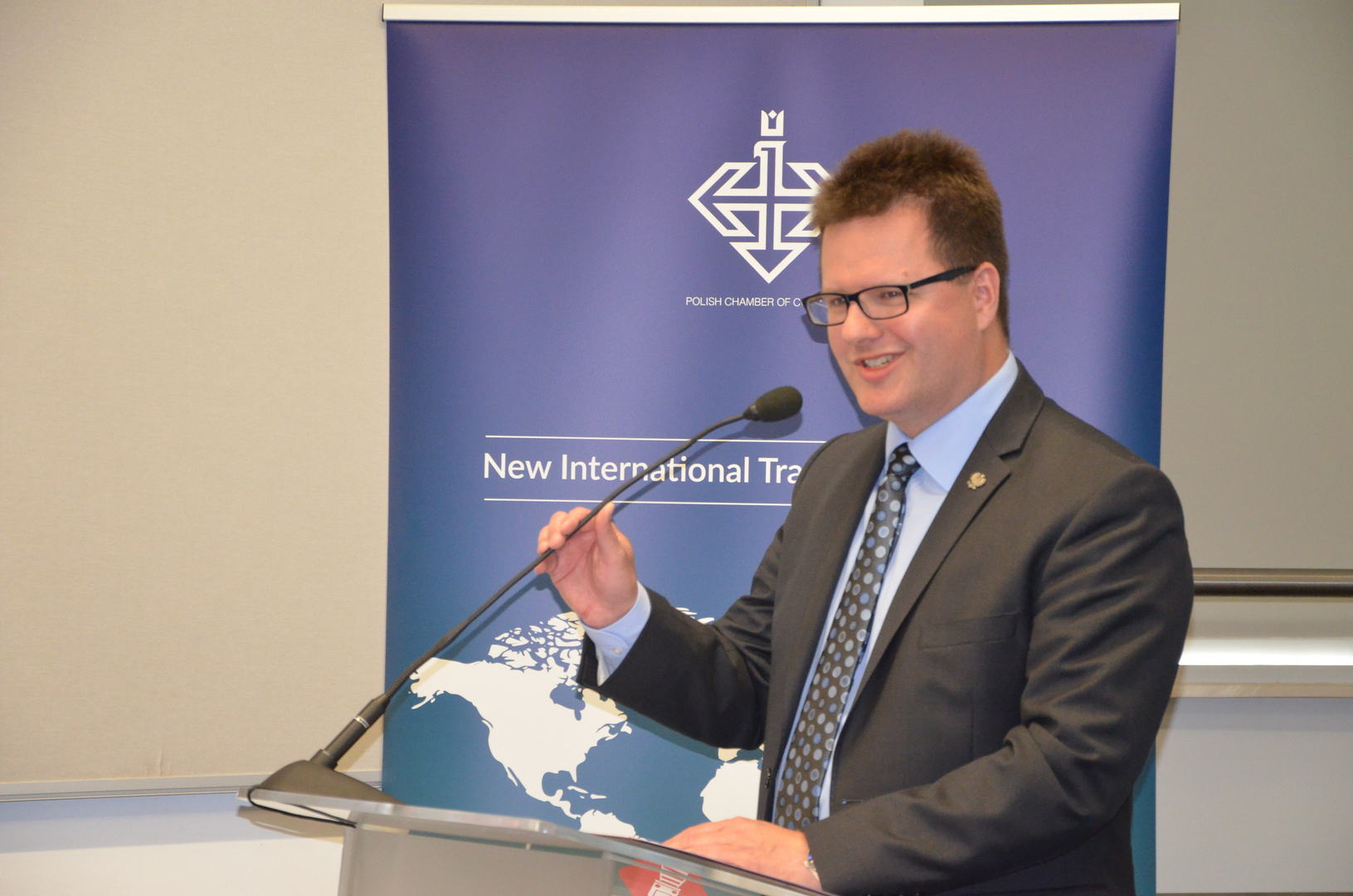Wiceminister A. Bittel na konferencji na temat nowych midzynarodowych szlakw transportowych